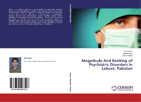 Magnitude And Ranking of Psychiatric Disorders In Lahore, Pakistan