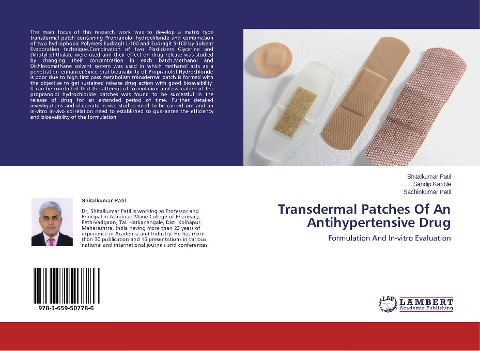 Transdermal Patches Of An Antihypertensive Drug: Formulation And In-vitro Evaluation