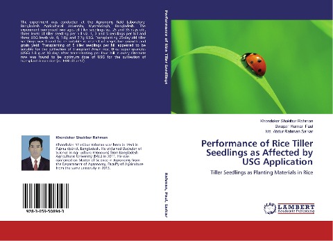Performance of Rice Tiller Seedlings as Affected by USG Application: Tiller Seedlings as Planting Materials in Rice