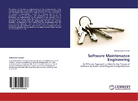 Software Maintenance Engineering: An Efficient Approach to Identify Key Classes of Software to Assist Initial Program Comprehension