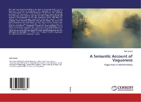 A Semantic Account of Vagueness: Vagueness as Indeterminacy