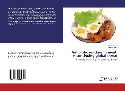 Antibiotic residues in meat: A continuing global threat: Commercial Meat-A global public health issue