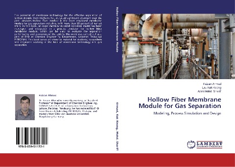 Hollow Fiber Membrane Module for Gas Separation: Modeling, Process Simulation and Design