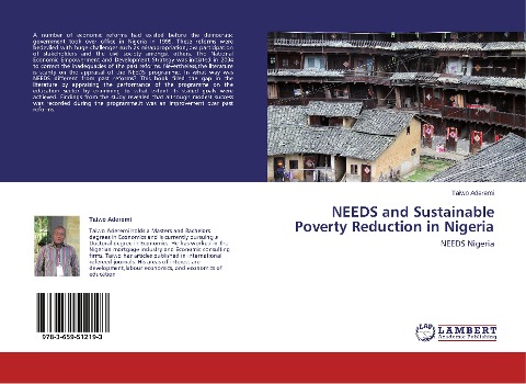 NEEDS and Sustainable Poverty Reduction in Nigeria: NEEDS Nigeria