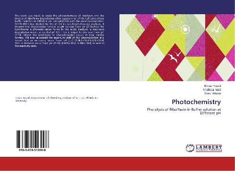 Photochemistry: Photolysis of Riboflavin in Buffer solution at Different pH