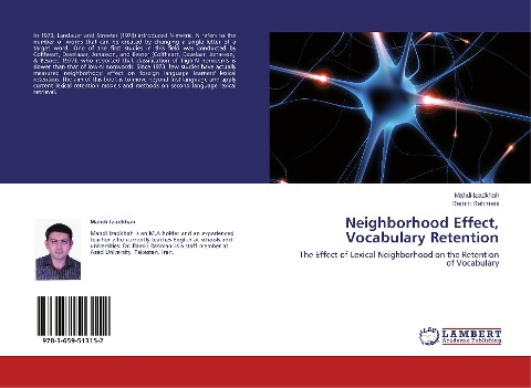Neighborhood Effect, Vocabulary Retention: The Effect of Lexical Neighborhood on the Retention of Vocabulary