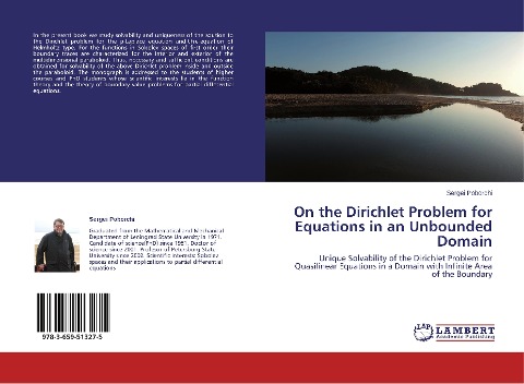 On the Dirichlet Problem for Equations in an Unbounded Domain: Unique Solvability of the Dirichlet Problem for Quasilinear Equations in a Domain with Infinite Area of the Boundary