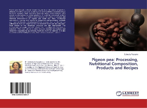Pigeon pea: Processing, Nutritional Composition, Products and Recipes
