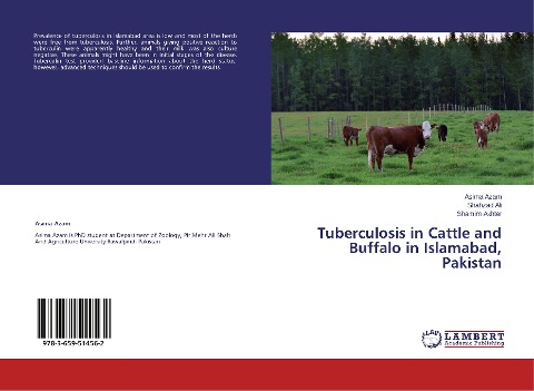 Tuberculosis in Cattle and Buffalo in Islamabad, Pakistan