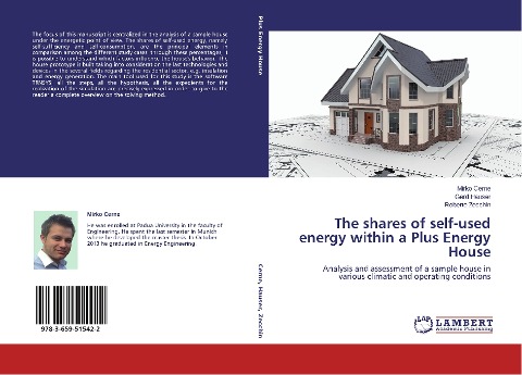The shares of self-used energy within a Plus Energy House: Analysis and assessment of a sample house in various climatic and operating conditions