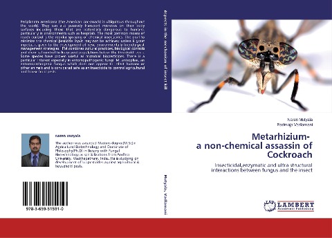 Metarhizium- a non-chemical assassin of Cockroach: Insecticidal,enzymatic and ultra structural interactions between fungus and the insect