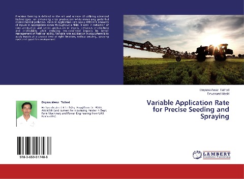 Variable Application Rate for Precise Seeding and Spraying