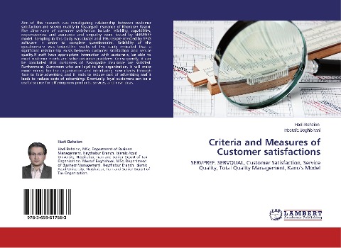 Criteria and Measures of Customer satisfactions: SERVPREF, SERVQUAL, Customer Satisfaction, Service Quality, Total Quality Management, Kanos Model