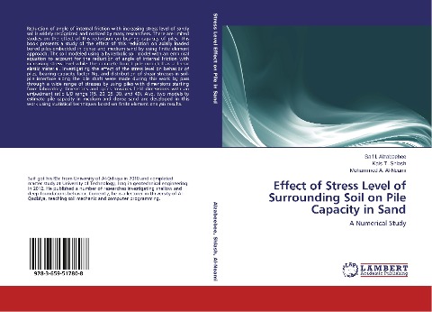 Effect of Stress Level of Surrounding Soil on Pile Capacity in Sand: A Numerical Study