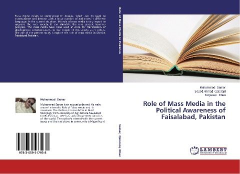 Role of Mass Media in the Political Awareness of Faisalabad, Pakistan