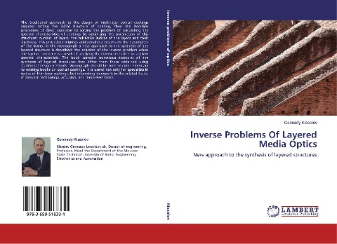 Inverse Problems Of Layered Media Optics: New approach to the synthesis of layered structures