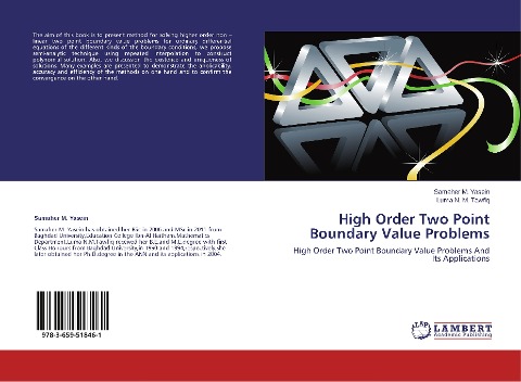 High Order Two Point Boundary Value Problems: High Order Two Point Boundary Value Problems And Its Applications