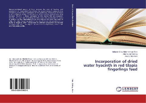 Incorporation of dried water hyacinth in red tilapia fingerlings feed