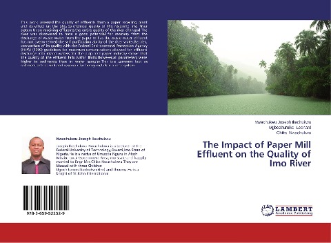 The Impact of Paper Mill Effluent on the Quality of Imo River