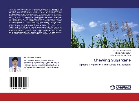 Chewing Sugarcane: A potential Agribusiness in Hill Areas of Bangladesh