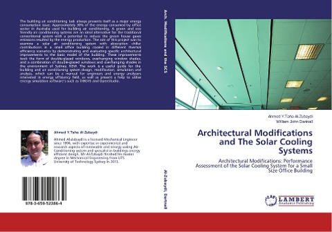 Architectural Modifications and The Solar Cooling Systems: Architectural Modifications: Performance Assessment of the Solar Cooling System for a Small Size Office Building
