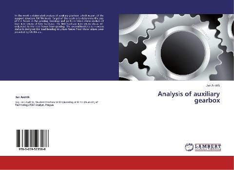 Analysis of auxiliary gearbox