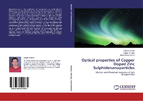 Optical properties of Copper Doped Zinc Sulphidenanoparticles: Electro- and Photoluminescence of ZnS Nanoparticles