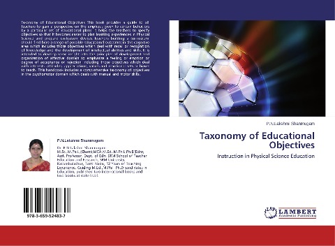 Taxonomy of Educational Objectives: Instruction in Physical Science Education