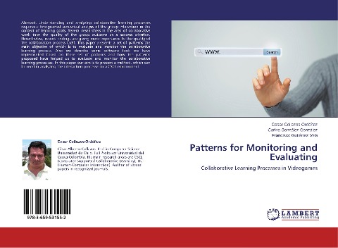 Patterns for Monitoring and Evaluating: Collaborative Learning Processes in Videogames