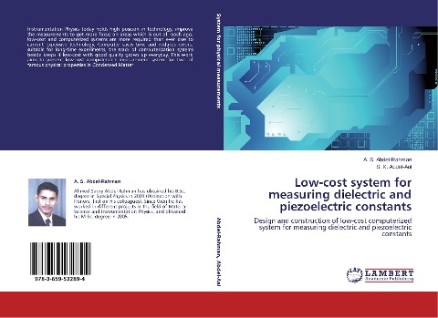 Low-cost system for measuring dielectric and piezoelectric constants: Design and construction of low-cost computerized system for measuring dielectric and piezoelectric constants