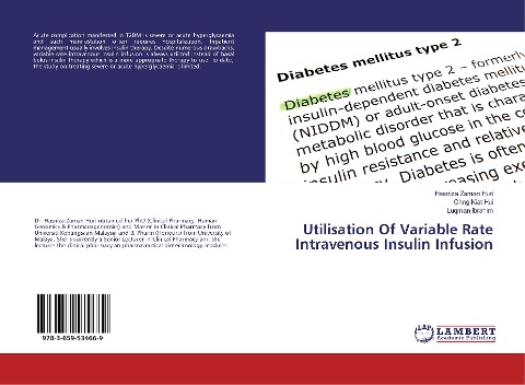 Utilisation Of Variable Rate Intravenous Insulin Infusion