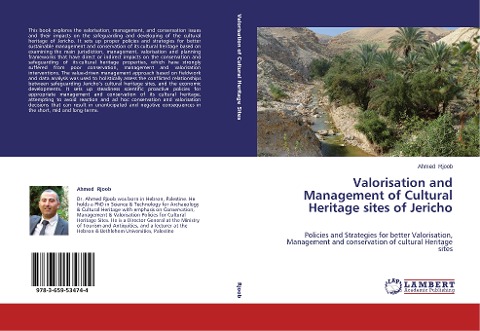 Valorisation and Management of Cultural Heritage sites of Jericho: Policies and Strategies for better Valorisation, Management and conservation of cultural Heritage sites