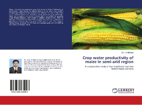 Crop water productivity of maize in semi-arid region: A comparative study of two traditional and two hybrid maize varieties