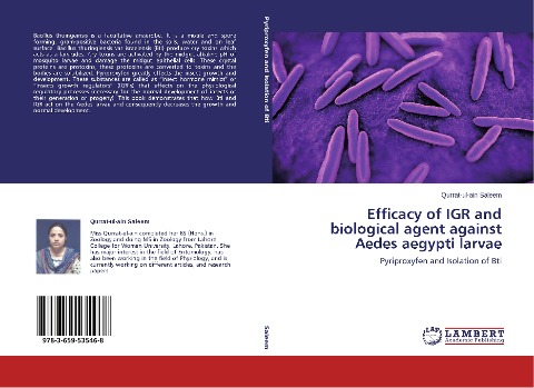 Efficacy of IGR and biological agent against Aedes aegypti larvae: Pyriproxyfen and Isolation of Bti