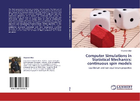 Computer Simulations in Statistical Mechanics: continuous spin models: Equilibrium and non-equilibrium properties