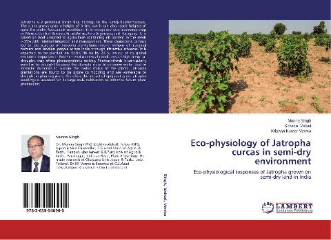 Eco-physiology of Jatropha curcas in semi-dry environment: Eco-physiological responses of Jatropha grown on semi-dry land in India