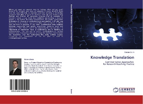 Knowledge Translation: Common Sense Approaches   for Research Reaching Practice