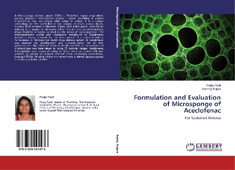 Formulation and Evaluation of Microsponge of Aceclofenac: For Sustained Release