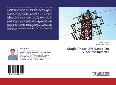 Single Phase UPS Based On Z-source Inverter