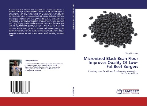 Micronized Black Bean Flour Improves Quality Of Low-Fat Beef Burgers: Creating new functional foods using micronized black bean flour