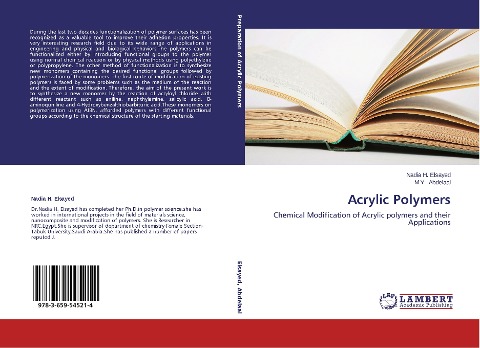 Acrylic Polymers: Chemical Modification of Acrylic polymers and their Applications