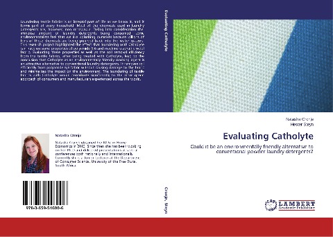 Evaluating Catholyte: Could it be an environmentally friendly alternative to conventional powder laundry detergents?