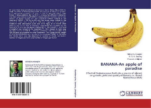 BANANA-An apple of paradise: Effect of Diatomaceous Earth (As a source of silicon) on growth, yield and quality of Banana cv. Grand Naine(Musa AAA)