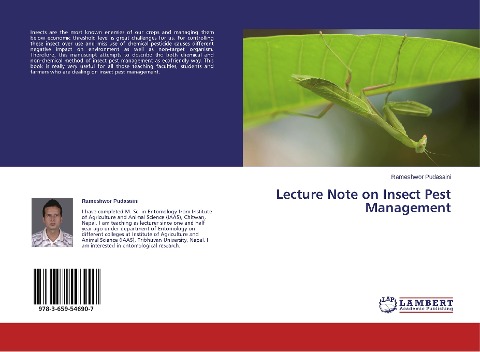 Lecture Note on Insect Pest Management