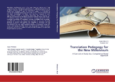 Translation Pedagogy for the New Millennium: A Curriculum Study via a Competence-Based Approach