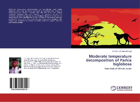 Moderate temperature decomposition of Parkia biglobosa: Potentials of African waste