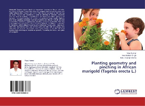 Planting geometry and pinching in African marigold (Tagetes erecta L.)