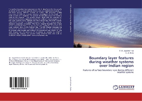 Boundary layer features during weather systems over Indian region: Features of surface boundary layer during different weather systems