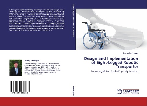 Design and Implementation of Eight-Legged Robotic Transporter: Enhancing Motion for the Physically Impaired