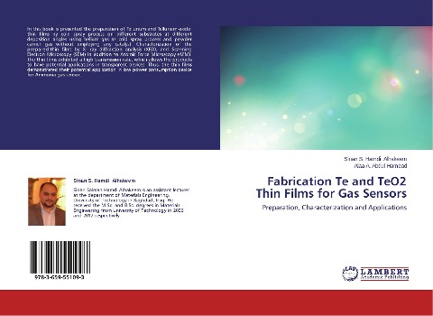 Fabrication Te and TeO2 Thin Films for Gas Sensors: Preparation, Characterization and Applications